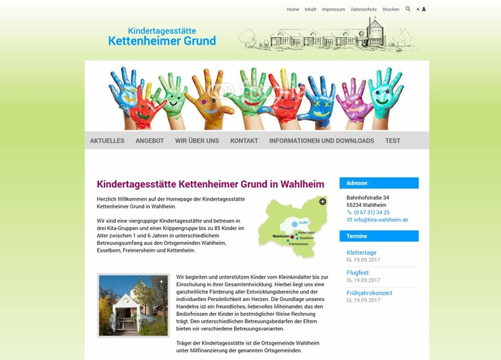 Homepage KITA Kettenheimer Grund